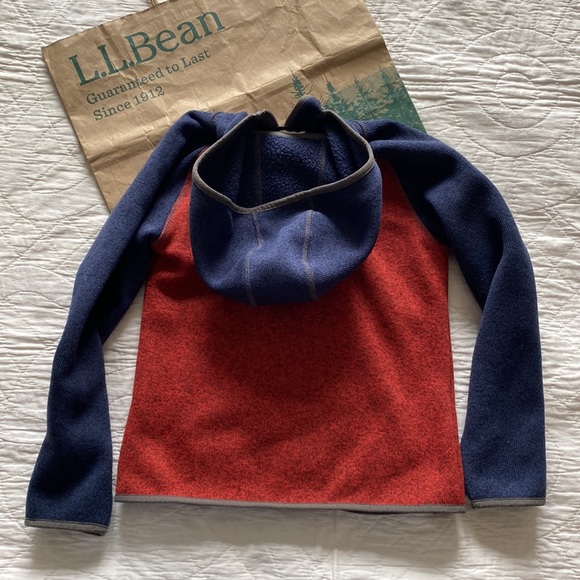 Kids LL Bean Sweater Fleece Jacket - Picture 6 of 11
